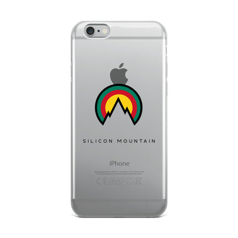 Silicon Mountain iPhone Case